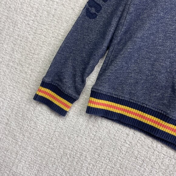 Retro Tommy Hilfiger Boys Youth XL 16-18 Navy Blue Crewneck Sweater Long sleeve - Picture 4 of 16